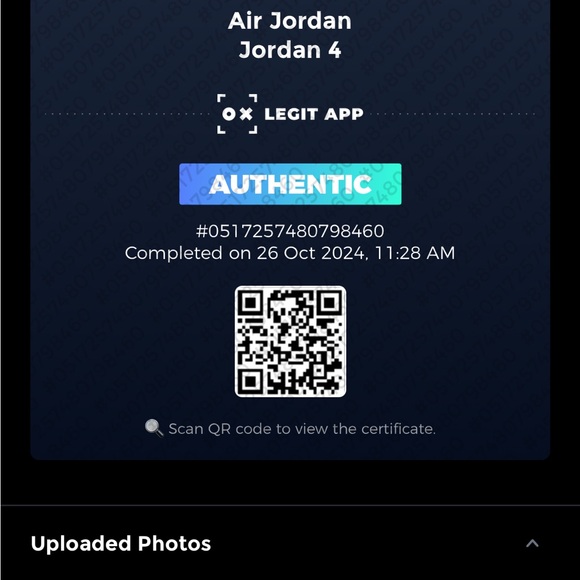 Jordan 4 Lightning size 5.5y no box used no insoles - Picture 6 of 7